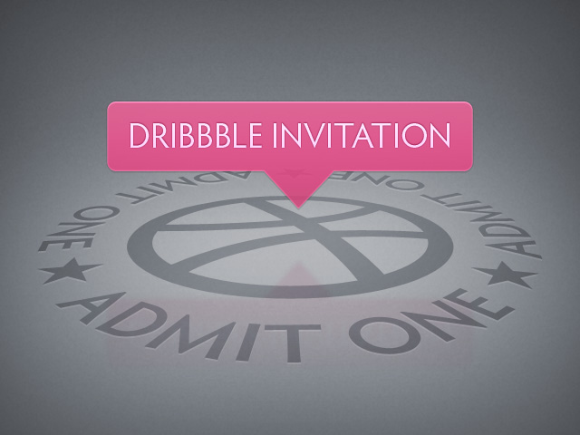 dribbble invitation