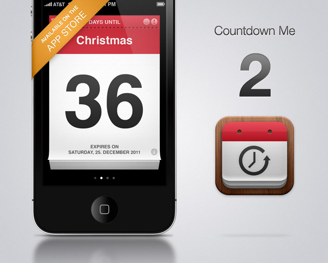 Countdown Me – Moja prvá iPhone aplikácia